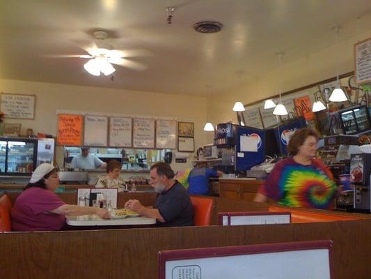 Don's Olde Time Soda Fountain inside the pharmacy