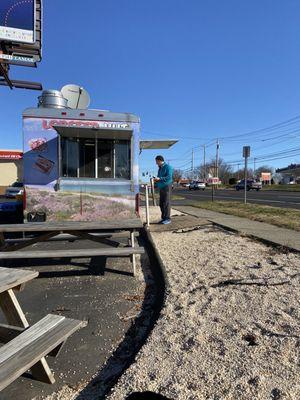 Cute roadside stand