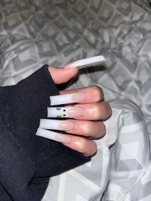 acrylic french tips