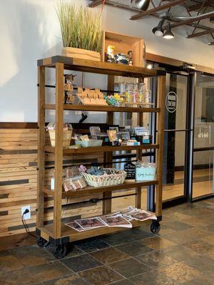 Shelf with Gifts and Treats