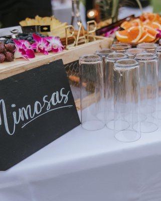 Mimosa Bar - must have!