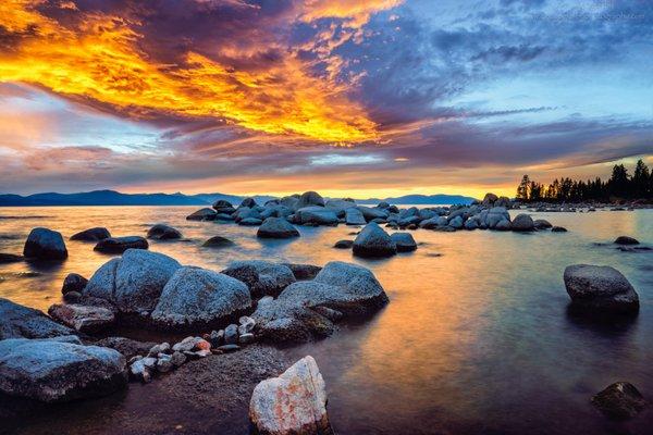 Evening on Lake Tahoe