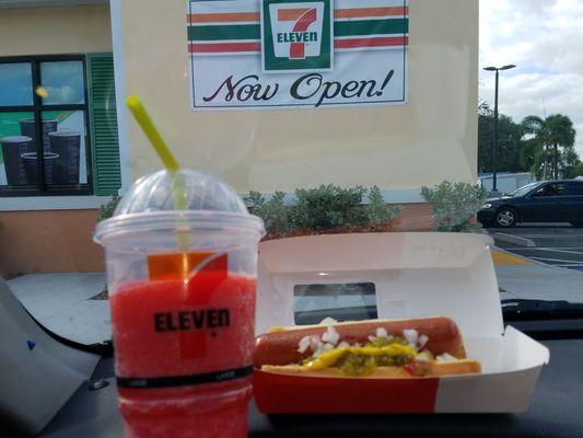 Slurpee Lite & Big Bite 100% Beef Hot Dog