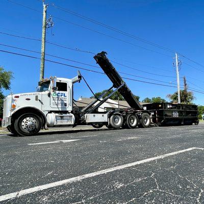 Construction dumpster