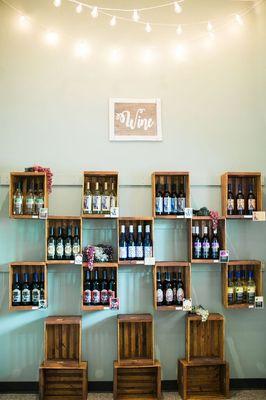 We have a large variety of local Wisconsin wines!