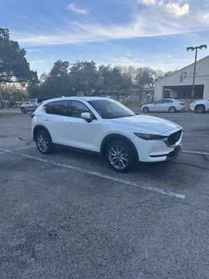 My new CX-5 has a recall that needs attention. Love RB