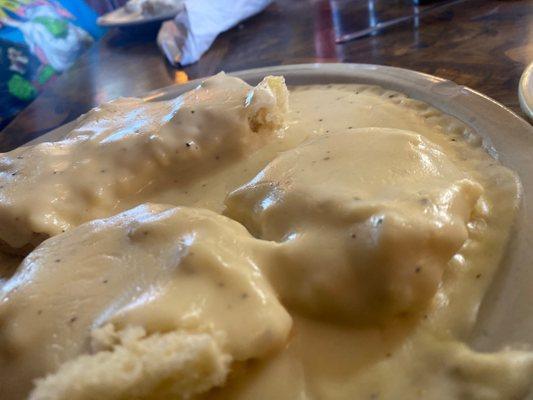 Biscuits with Gravy!!!! Oh my!