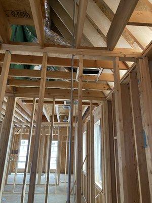 New Construction Electrical Piping