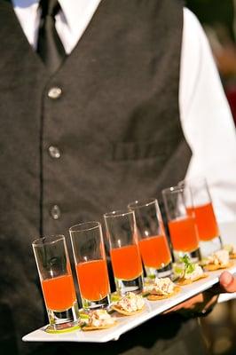 Petite Lobster Tostada, Cerveza Preparada. Photo credit: Augie Chang Photography