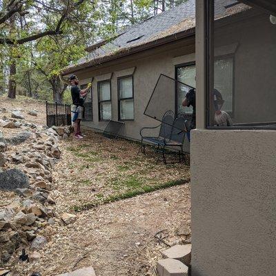 Screen Cleaning in Sedona Arizona.