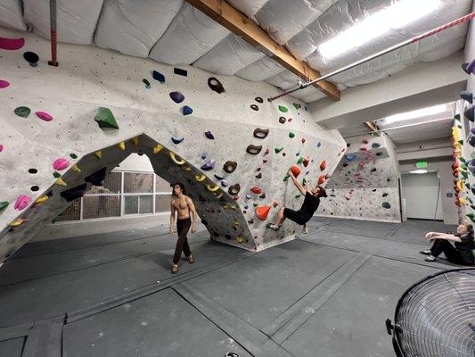 Upstairs Archway Climbing Feature