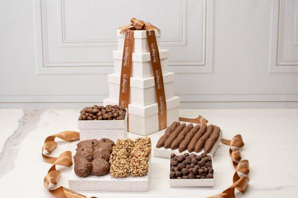 Kosher Chocolate Gift Tower