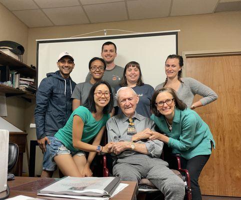 Dr. Roy Sweat is the founder of Atlas Orthogonal Chiropractic. Dr. Kathireson and Dr. Loharun were in his last board cert. class he taught!