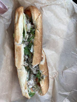 Chicken banh mi