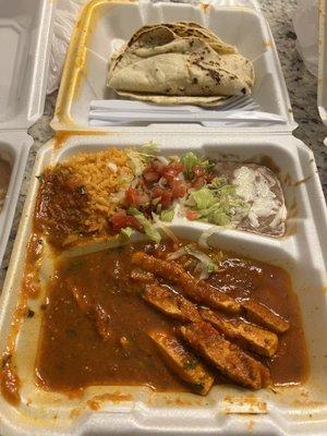 spicy pollo a la Mexicana