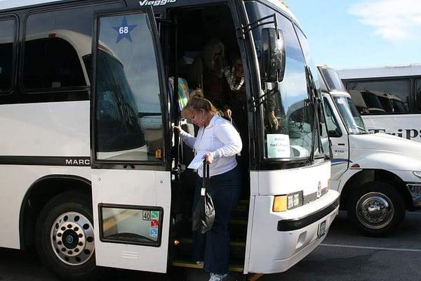 Arriving in Las Vegas