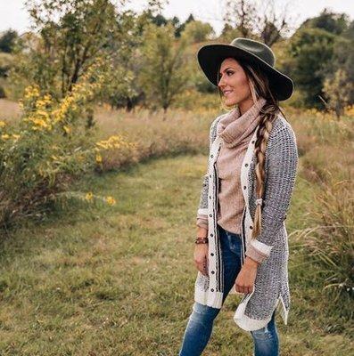 We love a good cardigan moment. #BuckleStyle #OnlyatBuckle