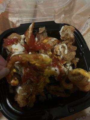 Chicken Bacon Ranch Loaded Fries