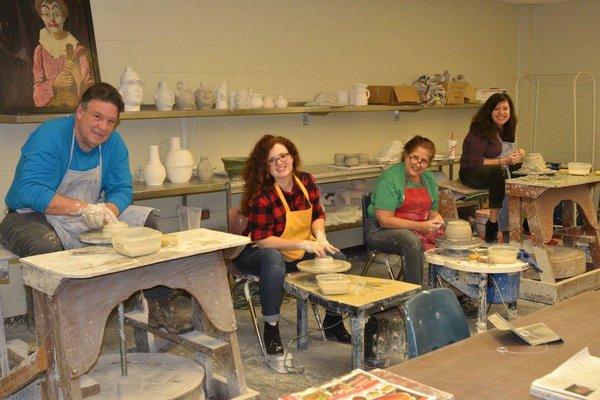 Pottery Class at the Rockmart Cultural Arts Center