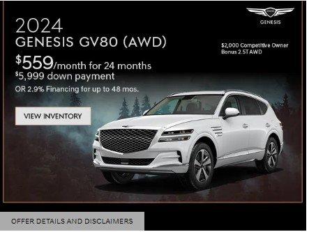 Offer valid on 5/8/24 through 5/31/24
$559 for 24 months $5,999 down payment
OR 2.9% Financing for up to 48 mos
*Visit Dealer for details