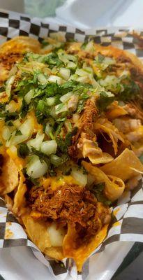 Birria nachos