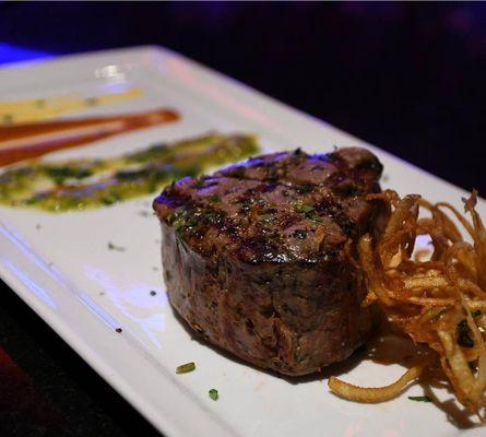 The Men's Club Signature Dish! The Kick Ass Filet! One bite and you will be in love!