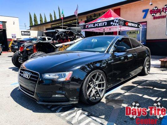 Fresh Set of Falken Tires on the Audi!