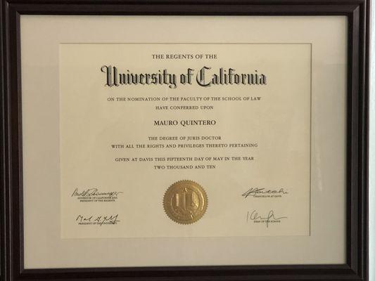 UC Davis Law Degree