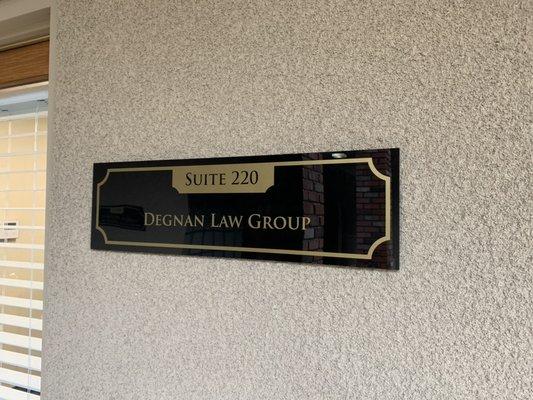 Degnan Law Group moved. We are so excited about our new office at 4105 N 20th St., Suite 220, Phoenix, Az 85016.