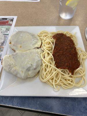 Fresh Chicken Parmigiana