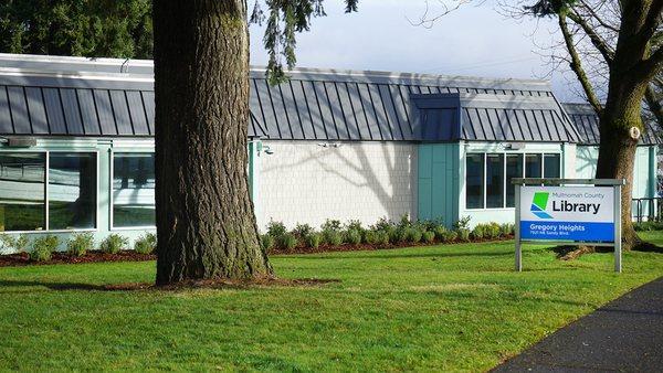 Gregory Heights Library exterior