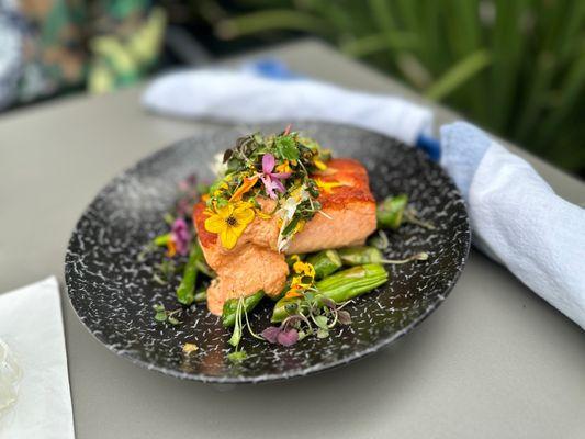 Salmon with Asparagus