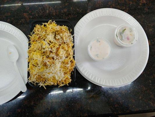 Chicken biryani