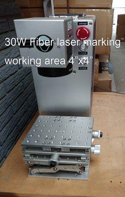 30W fiber laser marking add the final touch to you products