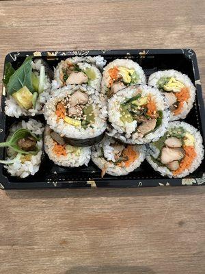 Teriyaki chicken bulgogi kimbap