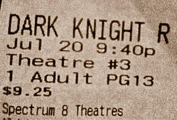 Dark Knight Rises.