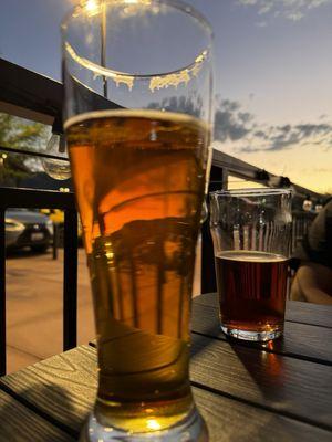 The Festbier and the Red Ale