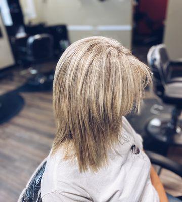 Gorgeous Blonde with Keratin Treatment