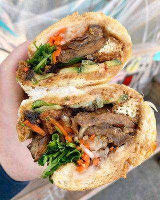 Vegan Banh Mi at Little Mo in Bushwick