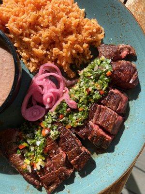 Skirt Steak with Chimichurri