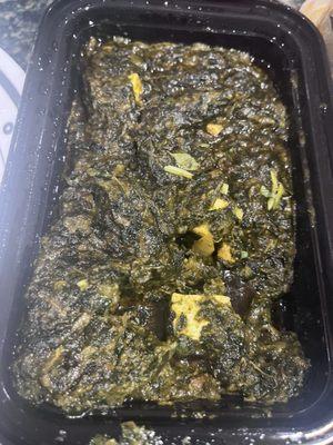 Saag paneer