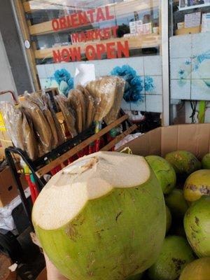 Fresh coconut