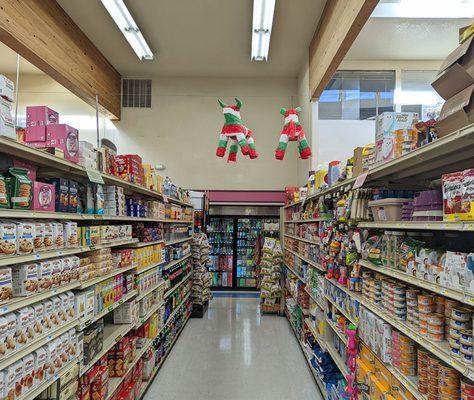 first floor, clean and neat aisles