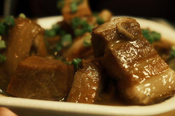 brown braised pork