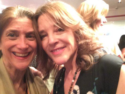 Great meeting Marianne Williamson!