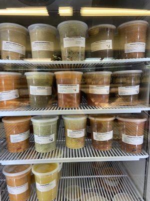 Prepared soups