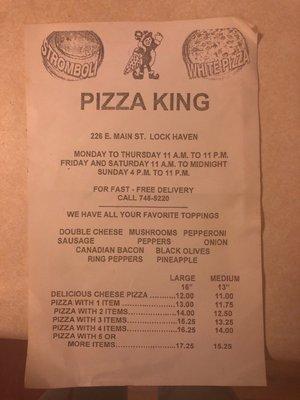 Pizza King