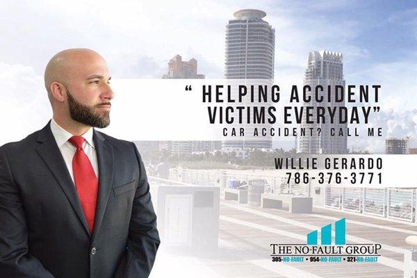 Always helping anyone that got into a car accident get a good lawyer and medical center for them all at no cost! 786-376-3771