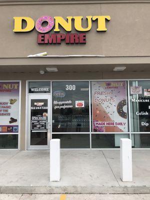 Outside Donut Empire