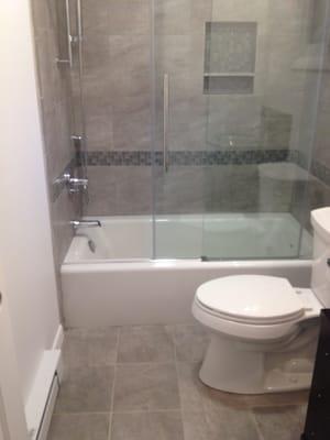 complete bathroom remodel